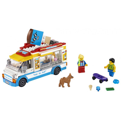 LEGO City zmrzlinárske auto s príslušenstvom 